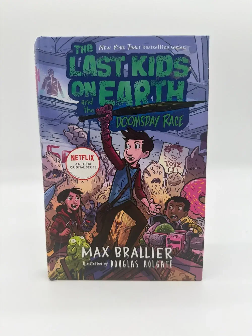 Last Kids on Earth and the Doomsday Race by Max Brallier (2021, Hardcover)